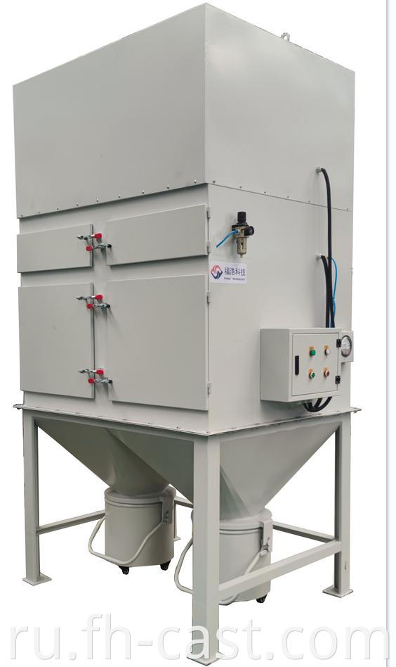 Indoor low noise dust collector 7.5kw